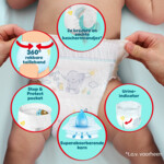 Pampers Premium Protection Luierbroekjes Maat 3 (6-11 kg) - 61.99 euro