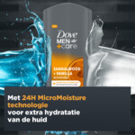 6x Dove Douchegel Men+ Care Sandalwood & Vanilla - 17.16 euro