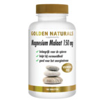 Golden Naturals Magnesium Malaat 150 mg
