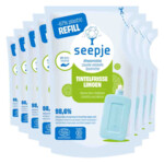 8x Seepje Afwasmiddel Re-fill Tintelfrisse Limoen Geur