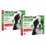 2x Frontline Combo Spot On Anti Vlooien en Teken Druppels Hond XL