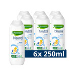 6x Neutral Baby Shampoo Parfumvrij
