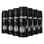 6x Axe Deodorant Bodyspray Black