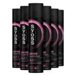 6x Syoss Shine Hold Haarspray