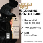 Schwarzkopf Creme Supreme Haarkleuring 1-0 - 10.89 euro