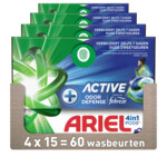 4x Ariel 4in1 Wasmiddel Pods Actieve Geurbestrijding