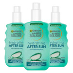 3x Garnier Ambre Solaire Aftersun Spray