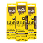 3x Got2b Glued 4 Brows & Edges Tinted Brown - 15.84 euro