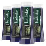 4x Badedas Douche Noir