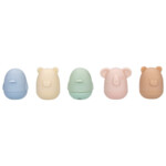 Alecto BT5 Badset Pastelkleurige Badspeeltjes met Thermometer - 26.69 euro
