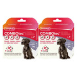 2x Beaphar Combotec Anti Teken- en  Vlooiendruppels Hond 40-60 kg - 41.31 euro