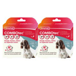 2x Beaphar Combotec Anti Vlooien en Teken Druppels Hond 10-20 kg - 29.56 euro