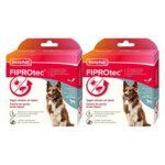 2x Beaphar Fiprotec Anti Teken- en Vlooiendruppels Hond 10 - 20 kg - 39.52 euro