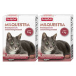 2x Beaphar Milquestra Ontworming Tabletten Kat 2 - 12 kg - 23.17 euro