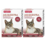 2x Beaphar Milquestra Ontworming Tabletten Kat 2 - 12 kg - 45.37 euro