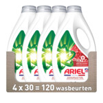 4x Ariel Vloeibaar Wasmiddel +Ultra Vlekverwijderaar 30 Wasbeurten