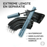 L'Oréal Telescopic Mascara Waterproof Zwart - 10.49 euro