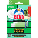5x WC Eend Fresh Discs Duo Navulling Garden Escape