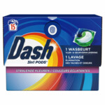 Dash Wasmiddelcapsules 3in1 Pods Stralende Kleuren - 11.99 euro