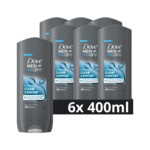 6x Dove Douchegel Men+ Care Hydrating Clean Comfort