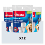 12x Vileda PetPro Kleefborstel Vervanging 2 x 29 bladen