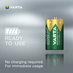 Varta Recharge Accu Power Oplaadbare Batterijen D 3000 mAh Blister - 7.79 euro