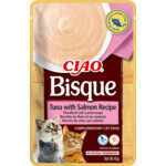 Ciao Bisque Puree Kattensnack Tuna & Salmon