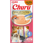 Ciao Churu Puree Kattensnack Salmon & Tuna - 2.79 euro