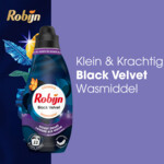 8x Robijn Klein & Krachtig Wasmiddel Black Velvet 22 Wasbeurten - 50.37 euro