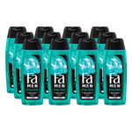 12x Fa Men Douchegel en Shampoo Extreme Cool