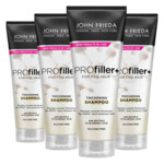 4x John Frieda PROfiller+ Thickening Shampoo