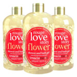 3x Treaclemoon Rouge Love Story Bad en Douchegel