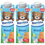 3x Bambix Drinkpap Koekjes 1+