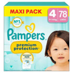 2x Pampers Premium Protection Luiers Maat 4 (9-14 kg)