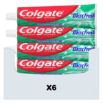 6x Colgate Tandpasta Max Fresh Clean Mint - 10.1 euro