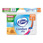 Edet Comfort Plus Toiletpapier 3 Laags - 6.49 euro