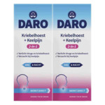 2x Daro 2-in-1 Kriebelhoest + Keelpijn