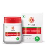 Vitals Vitamine K2 360mcg - 29.95 euro
