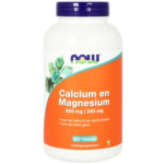NOW Calcium 500mg & Magnesium 250 mg