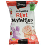 de Kleine Keuken Bio Rijstwafeltjes Aardbei 7+m - 1.7 euro