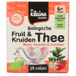 4x de Kleine Keuken Bio Thee 6+m Munt Kamille Aardbei - 12.65 euro