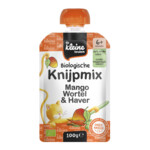de Kleine Keuken Bio Knijpmix 6+m Mango Wortel Haver - 1.49 euro