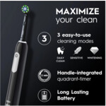 Oral-B Elektrische Tandenborstel Pro 1 Travel Edition Zwart - 24.99 euro