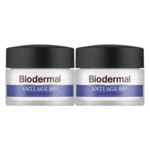 2x Biodermal Nachtcrème Anti Age 60+ - 59.21 euro