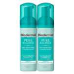 2x Biodermal Pure Balance Cleansing Mousse Skin Renewing - 37.4 euro