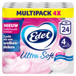 4x Edet Ultra Soft Toiletpapier 4 Laags