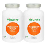 2x Vitortho Magnesium Malaat 150 mg - 44.65 euro