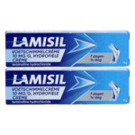 2x Lamisil Voetschimmelcrème Terbinafinehydrochloride 10 mg/g