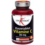 Lucovitaal Vitamine C 80mcg Kauwtablet Citroen