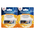2x Lucovitaal Neusinhaler Vrijer Ademen Spaanse Sinaasappel